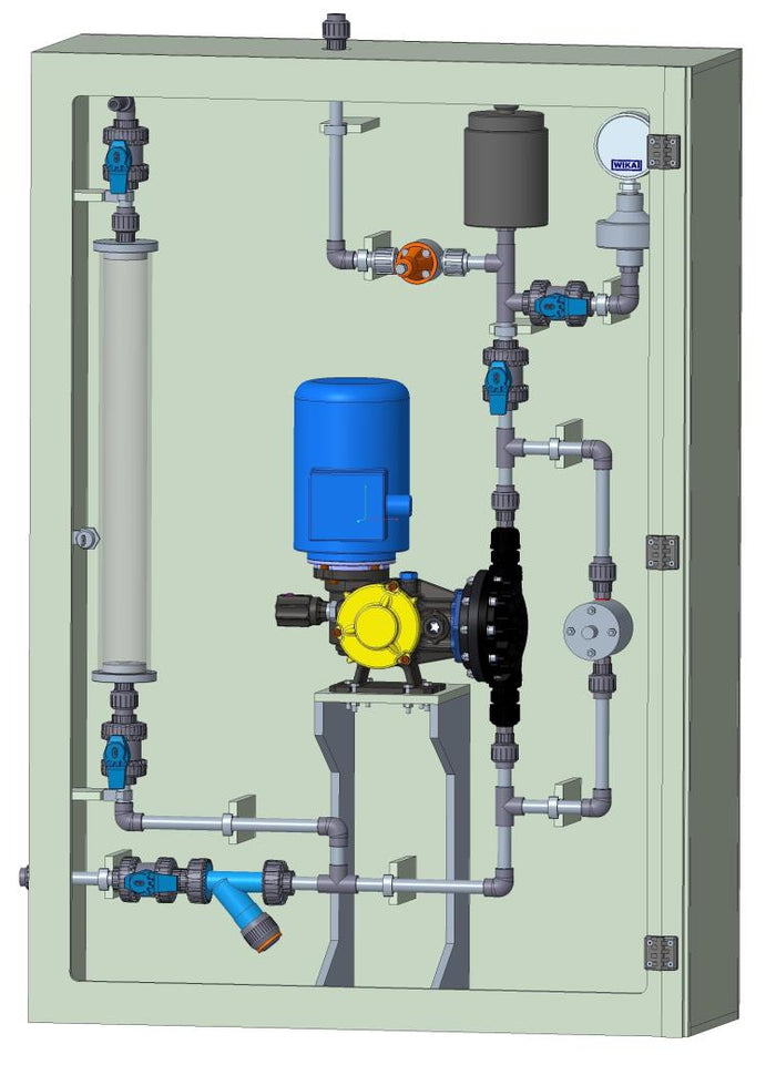 Dosing Skid for Motor Driven Pump (1 Pump)